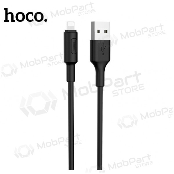 USB Kabel HOCO X25 lightning 1.0m (Schwarz) USB Kabel HOCO X25 lightning 1.0m (Schwarz)