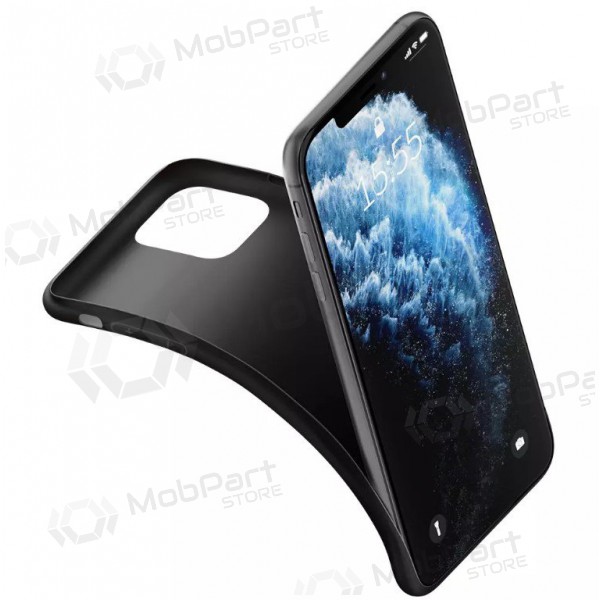 Apple iPhone 15 Plus hülle - 3MK Matt Case (schwarz)