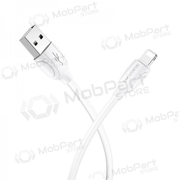 Lightning-Kabel Borofone BX19 USB-A auf Lightning 1 m weiß