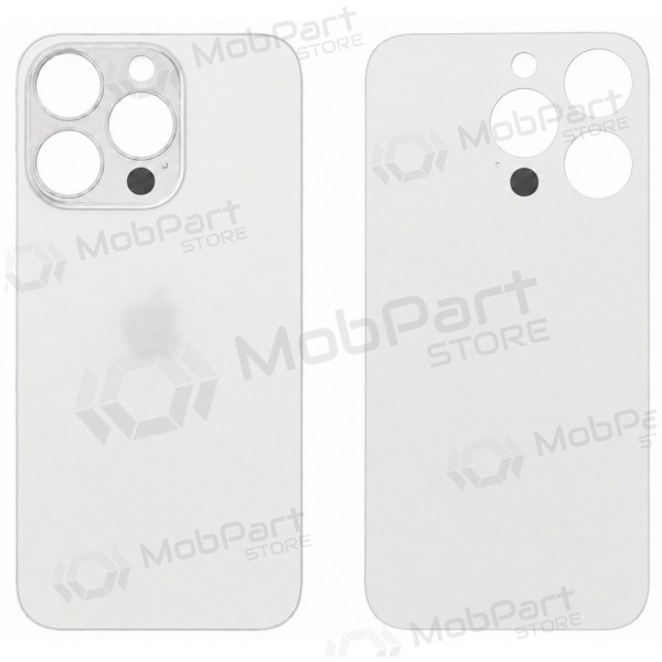 Apple iPhone 14 Pro Max rückseitige Abdeckung (silber)