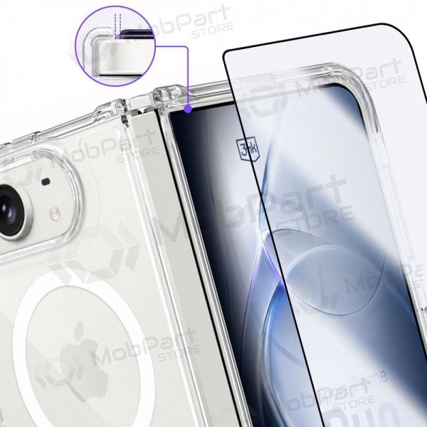 Apple iPhone Duo Hülle - 3mk Armor MagCase (transparent)