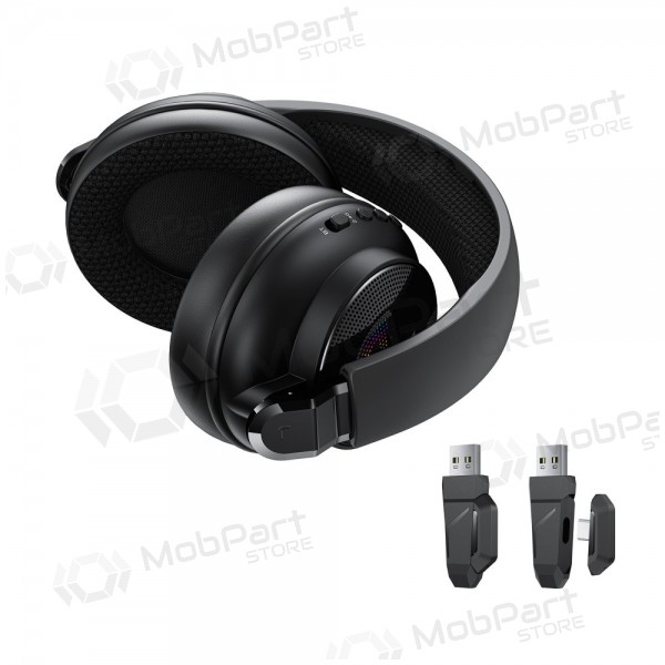 Kabellose Kopfhörer Acefast H15 Gaming Over-Ear mit Mikrofon USB-C schwarz