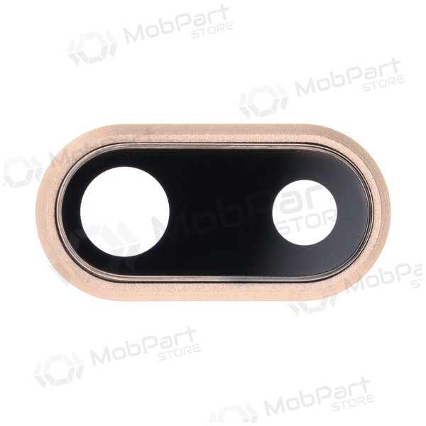 Apple iPhone 8 Plus Kameraglas (Golden ) (mit Rahmen) Apple iPhone 8 Plus Kameraglas (Golden ) (mit Rahmen)