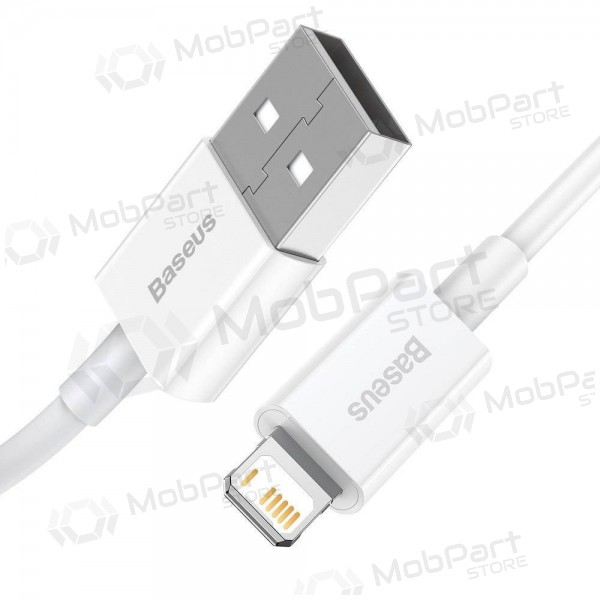 USB Kabel Baseus Superior Lightning 2.4A 0.25m (Weiß) CALYS-02