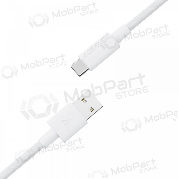 USB Kabel Acefast C18-04 USB-A to USB-C 1.2m Weiß
