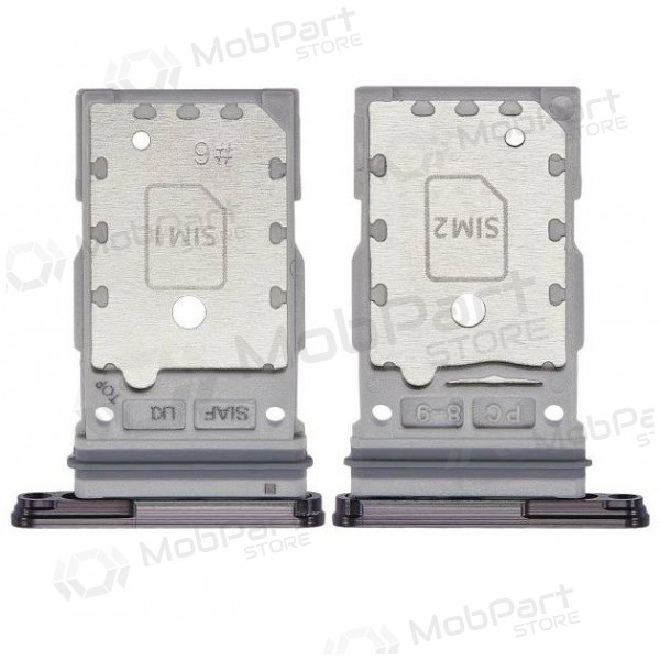 Samsung Galaxy S23 / S23 Plus Dual SIM-Kartenhalter (Schwarz) (service pack) (original)