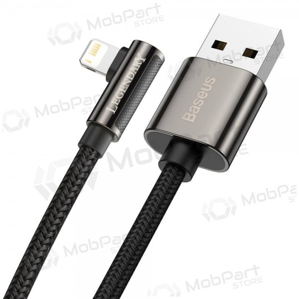 USB Kabel Baseus Legend Lightning 2.4A 2.0m (Schwarz) CALCS-A01