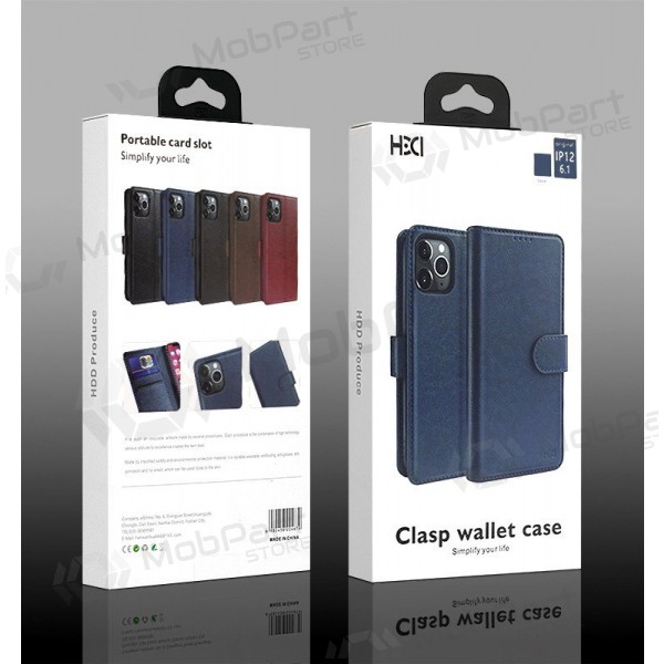 Samsung Galaxy A37 hülle - HDD Clasp Wallet Case (blau)