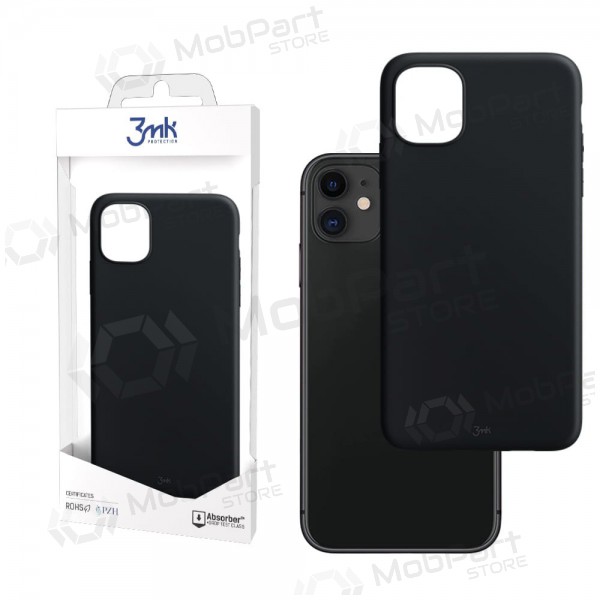 Apple iPhone 15 Plus hülle - 3MK Matt Case (schwarz)