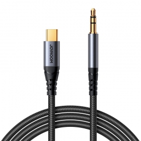 Audio Kabel Joyroom SY-A07 USB-C to 3,5mm 1.2m Schwarz