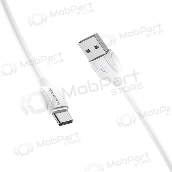 USB Kabel Borofone BX19 USB-A to USB-C 1.0m Weiß