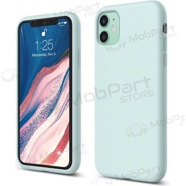 Apple iPhone 16 Pro Max hülle - Liquid Silicone - 1.5mm (minze)