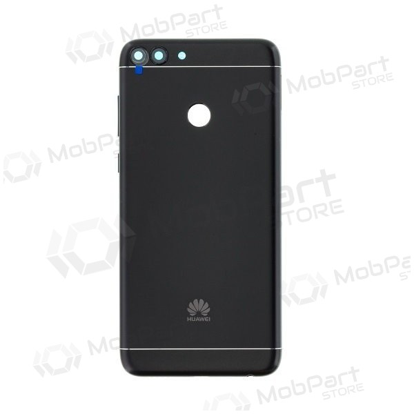 Huawei P Smart / Enjoy 7S Rückseite Akkudeckel (Schwarz) (gebraucht grade C, original)
