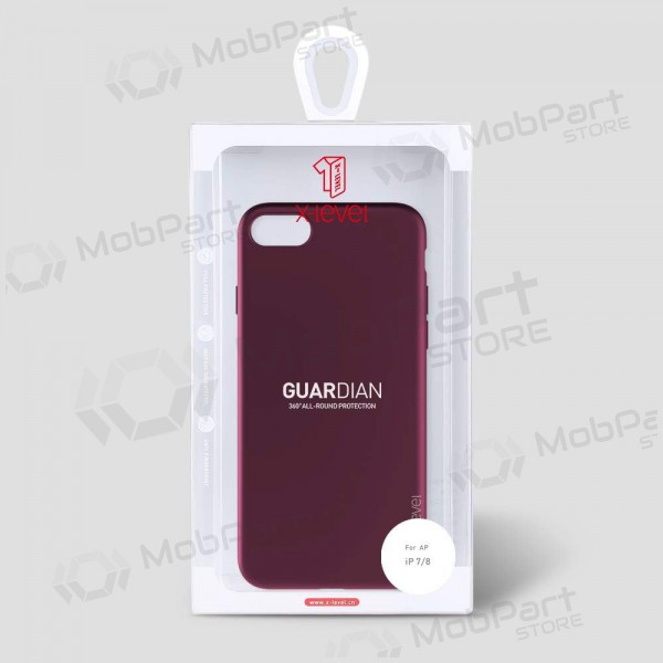 Handyhülle X-Level Guardian Xiaomi Redmi Note 14 5G tamsiai Rot