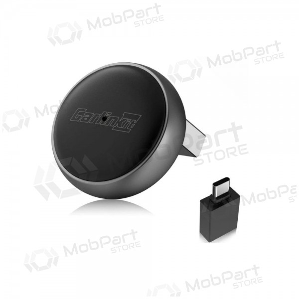 CarPlay adapteris Carlinkit Mini Ultra3 belaidis Android Auto juodas