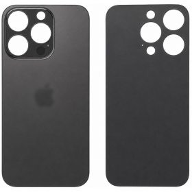 Apple iPhone 14 Pro rückseitige Abdeckung (schwarz) (Premium)