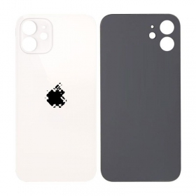 Apple iPhone 12 Rückseite Akkudeckel (Weiß) (bigger hole for camera)