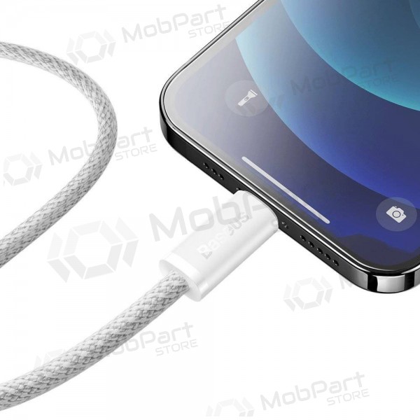 Kabel Baseus Dynamic Type-C - Lightning 20W 1.0m (Weiß) CALD000002