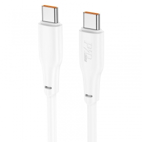 USB-C-Kabel Hoco X93 USB-C auf USB-C 1 m 100 W weiß