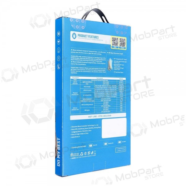 LCD apsauginis stikliukas 5D Mr. Monkey Glass (Strong Lite) Samsung A356 A35 5G/A556 A55 5G Schwarz