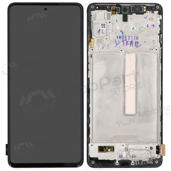 Samsung Galaxy M53 5G Display (Schwarz) (mit Rahmen) (original) Samsung Galaxy M53 5G Display (Schwarz) (mit Rahmen) (original)