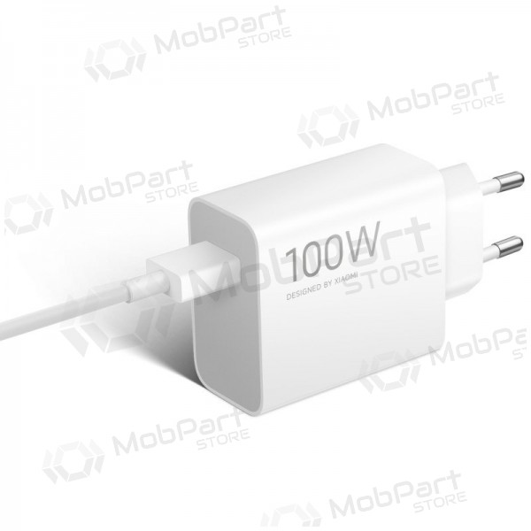 Telefonladegerät Xiaomi Charging Combo BHR095VEU 100 W USB-A mit USB-C Kabel weiß