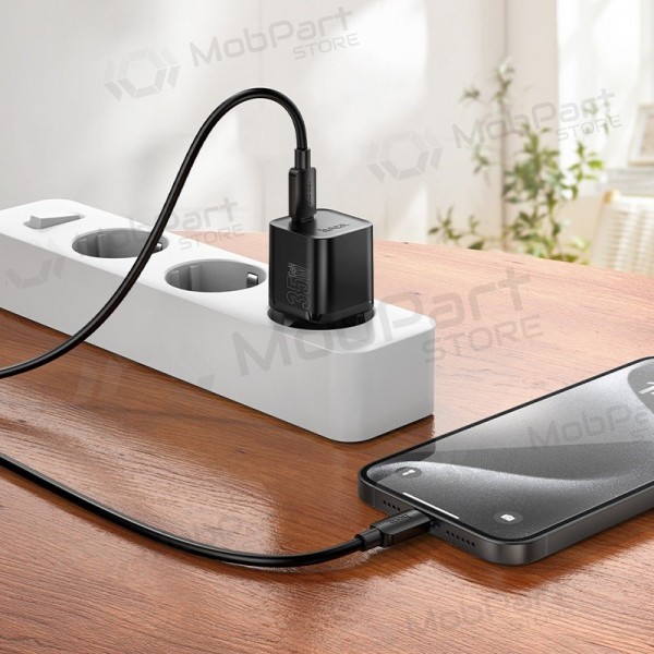 Telefonladegerät Hoco N66 35 W GaN USB-C weiß