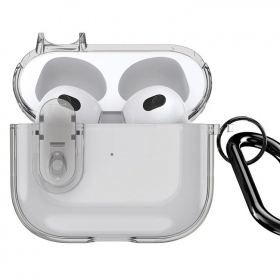 Handyhülle Dux Ducis PECL Apple AirPods 3 Grau