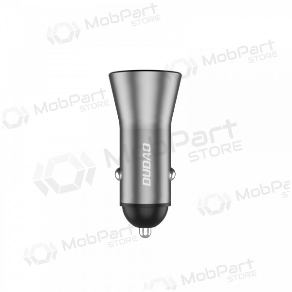 Dudao R4Max 55 W USB-C + USB-A auto-ladegerät, grau