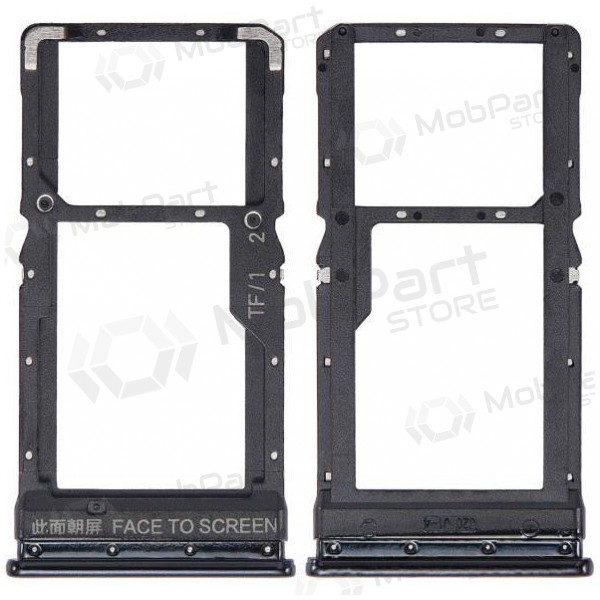 Xiaomi Poco X3, X3 NFC, X3 Pro SIM-Kartenhalter (schwarz) (original)