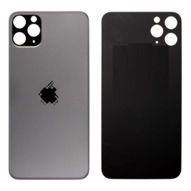Apple iPhone 11 Pro Rückseite Akkudeckel Grau (space grey) (bigger hole for camera)