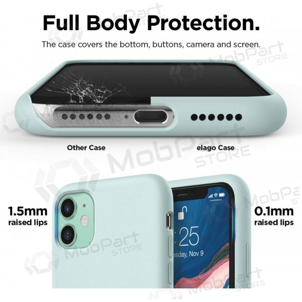 Apple iPhone 14 Plus hülle - Liquid Silicone (Minze)