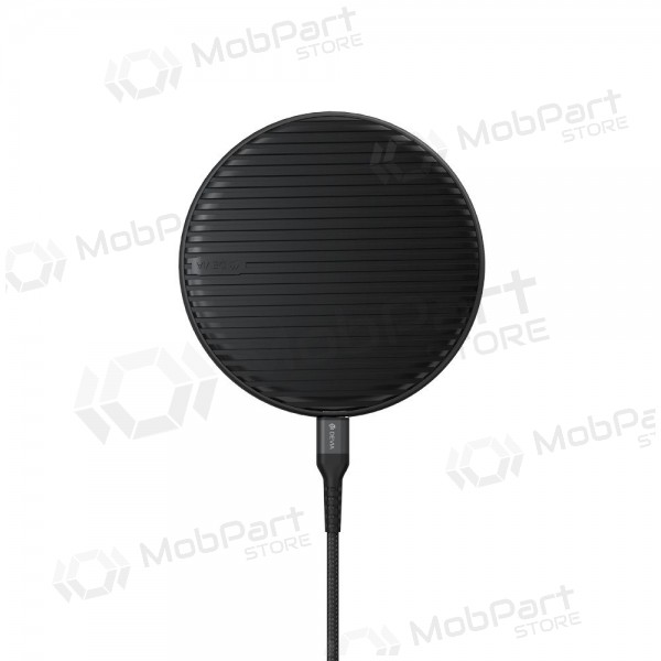 Kabellos Ladegerät Devia Aurora Ultra-Slim 15W (Schwarz)