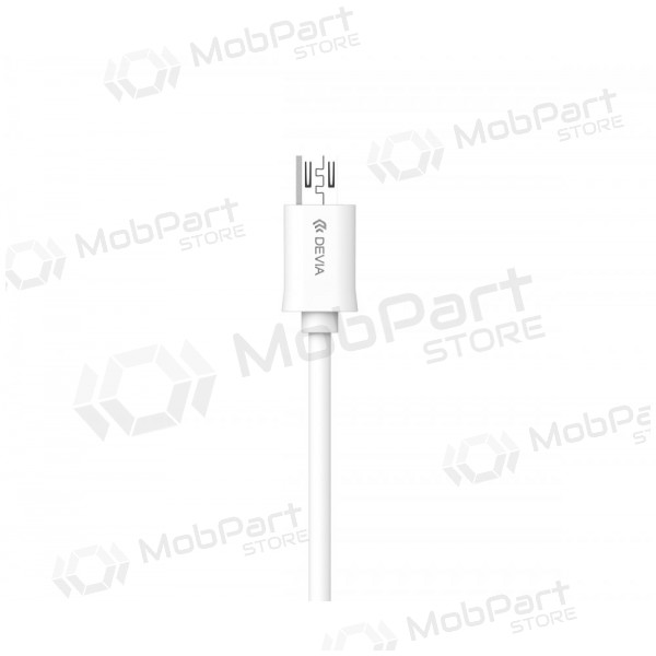 USB Kabel Devia Smart microUSB 2.0m (Weiß)