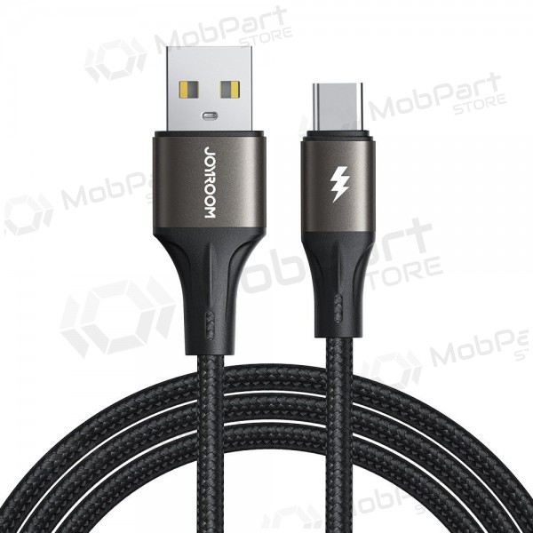 USB Kabel Joyroom SA25-AC3 USB to USB-C 3A 1.2m Schwarz