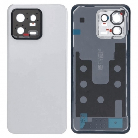 Xiaomi 13 rückseitige abdeckung (weiß) (original)