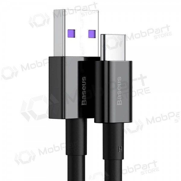 USB Kabel Baseus Superior iš USB į Type-C 66W 2.0m Schwarz CATYS-A01