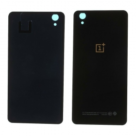 OnePlus X Rückseite Akkudeckel (Schwarz Ceramic) (gebraucht grade B, original)