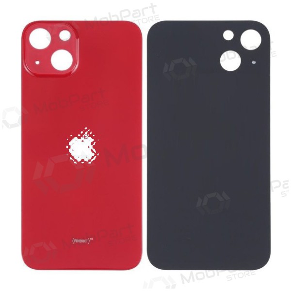 Apple iPhone 13 Rückseite Akkudeckel (Rot) (bigger hole for camera)