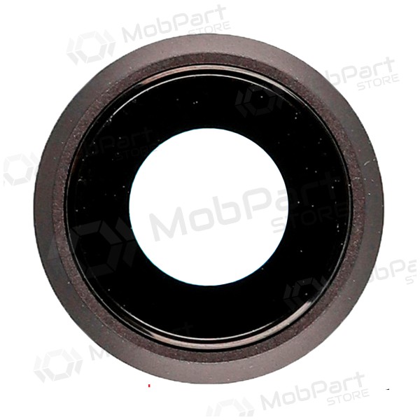 Apple iPhone 8 / SE 2020 / SE 2022 Kameraglas (Schwarz) (mit Rahmen) Apple iPhone 8 / SE 2020 / SE 2022 Kameraglas (Schwarz) (mit Rahmen)