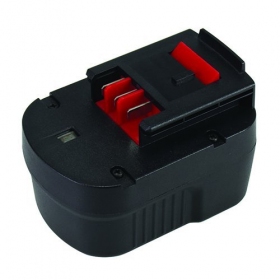 Akku Black+Decker A1712 12V für Werkzeuge 3Ah Ni-MH (Ersatz)