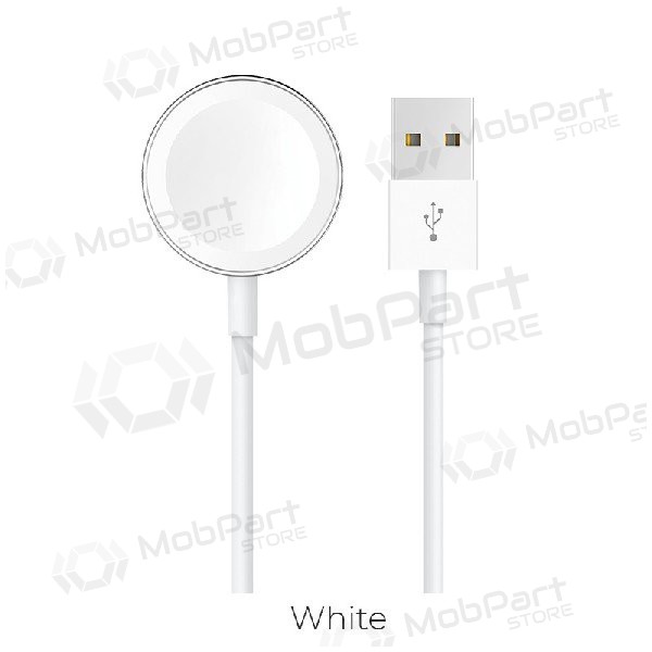 Kabellos Ladegerät HOCO CW16 iWatch (Weiß)