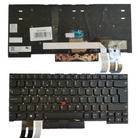 Lenovo ThinkPad T490s, T495s Tastatur (UK) (mit Beleuchtung)