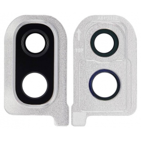Samsung A405 Galaxy A40 2019 Kameraglas (Silbrig)