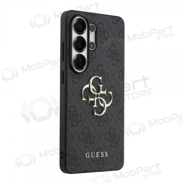 Samsung Galaxy S26 Ultra hülle - Guess PU 4G Metal Logo (grau)