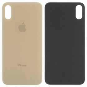 Apple iPhone XS Rückseite Akkudeckel (Golden ) (bigger hole for camera)