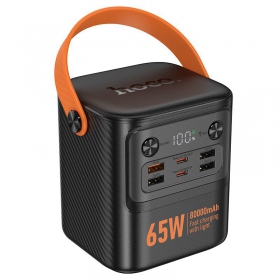 externe Batterie Power Bank Hoco J152 Pro PD65W 80000mAh Schwarz