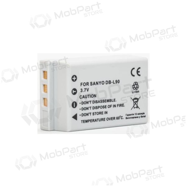 Sanyo DB-L90 Fotobatterie / Akku Sanyo DB-L90 Fotobatterie / Akku