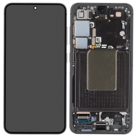 Samsung Galaxy S24 Display (schwarz) (mit Rahmen) (original)