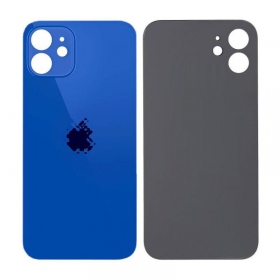 Apple iPhone 12 Rückseite Akkudeckel (Blau) (bigger hole for camera)